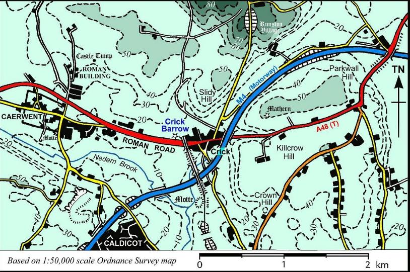 Astronomical Alignments at a Bronze Age Round Barrow in Crick