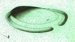 The author's conjectural reconstruction of the Crick Barrow