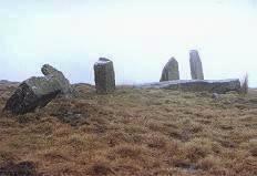 The Saith Maen (Craig-y-Nos) stone row