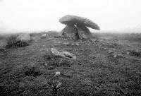 Chun Quoit portal dolmen, Cornwall (Photo: June 1991)