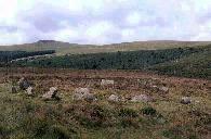 Hartor North cairn-circle, Dartmoor, Devon (Photo: August 1987)