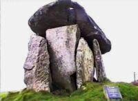 View of the Eastern end of Trethevy Quoit burial chamber, Cornwall (Video frame capture, November 1998)