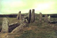Cairnholy I chambered cairn, Wigtown (Photo: June 1990)