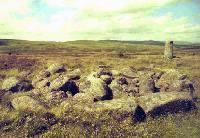 Fowlis Wester Eastern cairn-circle, Perthshire (Photo: June 1990)