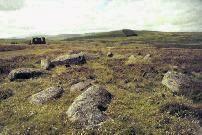 Fowlis Wester Western stone circle, Perthshire (Photo: June 1990)