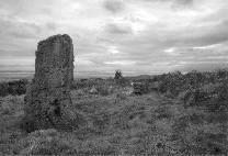 Gray Hill stone circle, Monmouthshire (Photo: October 1989)