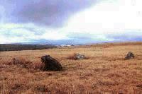 Trecastell stone circle, Brecon Beacons (Photo: March 1987)