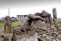 Trefignath chambered cairn, Anglesey (Photo: July 1987)